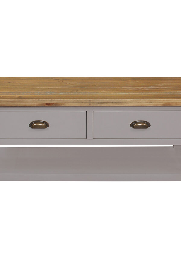 Gresford Grey 2 Drawer Coffee Table