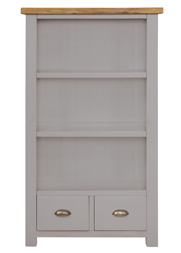 Gresford Grey Bookcase 900 x 1500