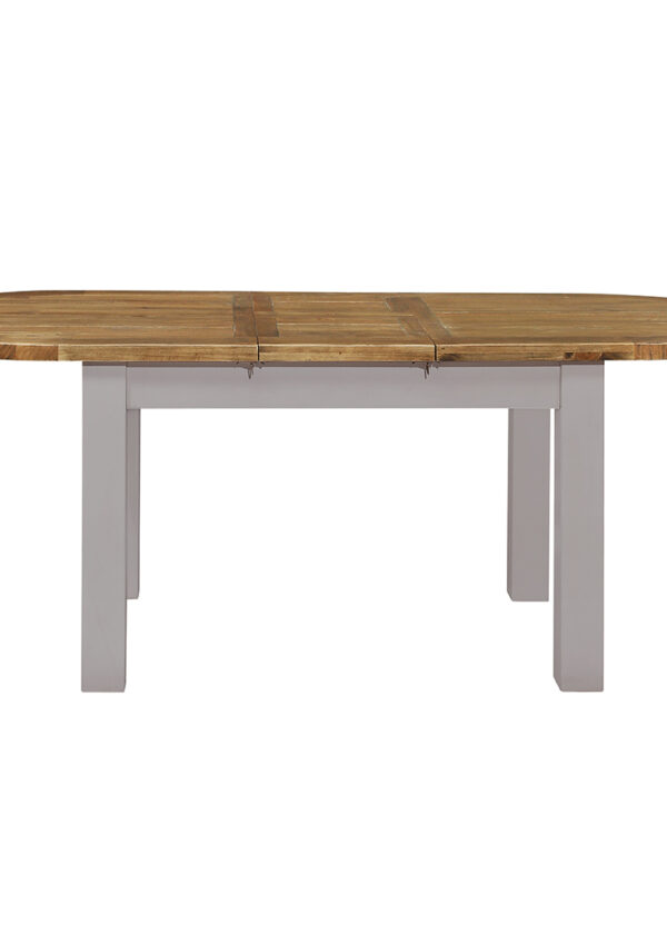 Gresford Grey Oval Ext. Table 1800 extend 2200