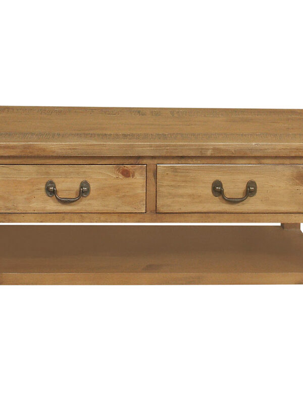 Gresford Rustic 2 Drawer Coffee Table