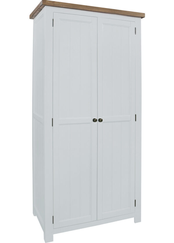 Gresford White 2 Door Wardrobe