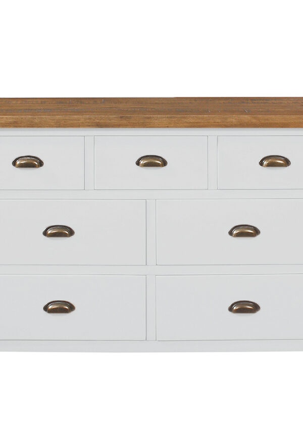 Gresford White 3+4 Wide Chest