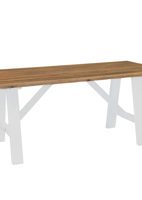 Gresford White Trestle Table 1800 x 900