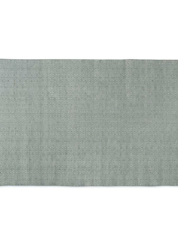 Dove Grey Diamond Rug