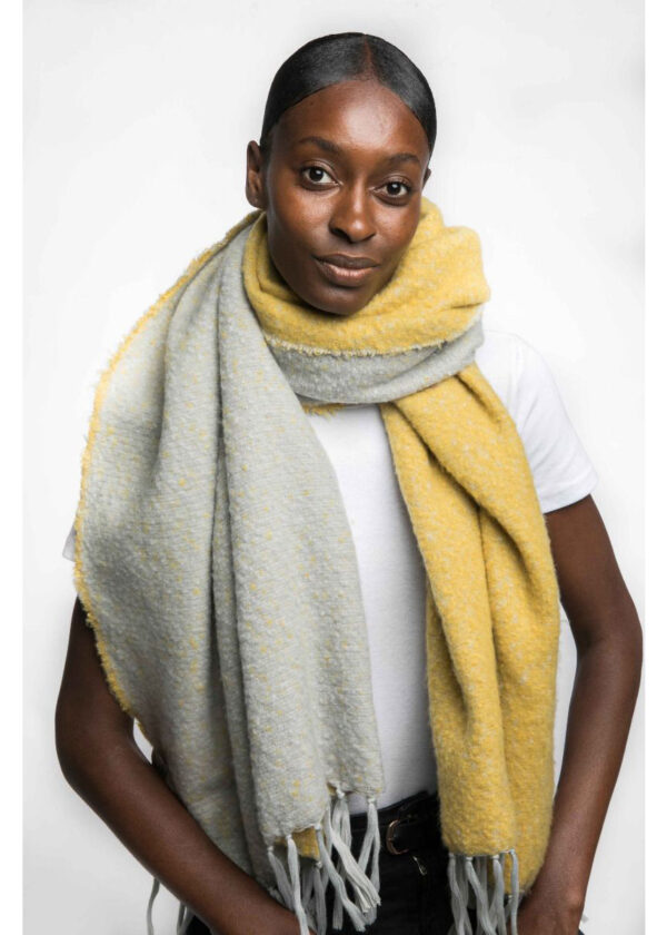 Multi Mustard Scarf