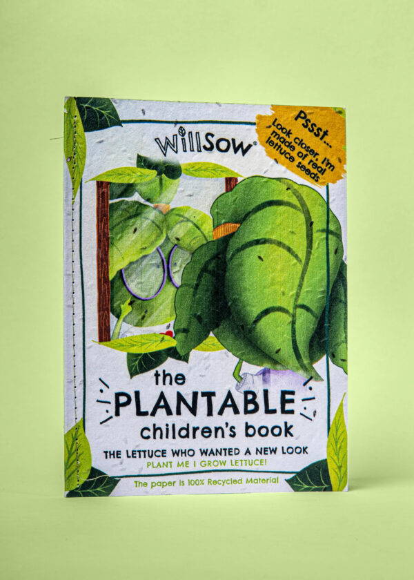 The Lettuce Who Wanted A New Look Plantable Book