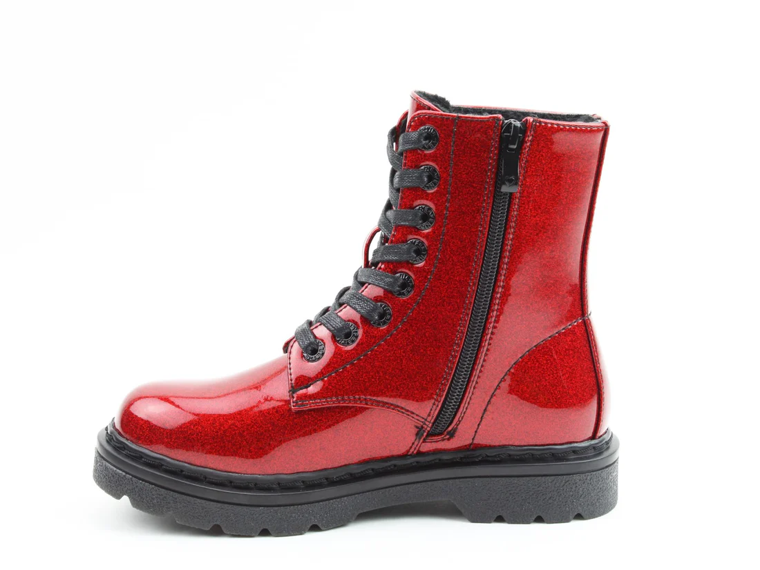 RED GLITTER BOOT