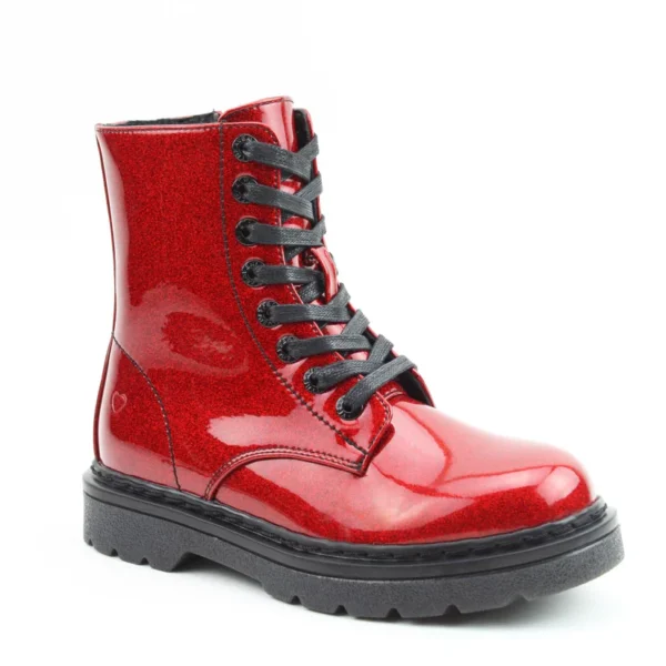 RED GLITTER BOOT